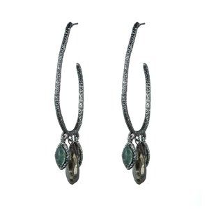 Dangling Marquis Earrings